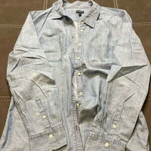 Talbots Light Blue Button Down Shirt